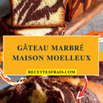 Gâteau marbré maison moelleux