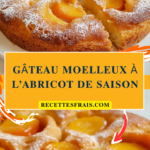 Gâteau moelleux à l’abricot de saison