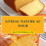 Gâteau nature au four