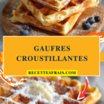 Gaufres croustillantes