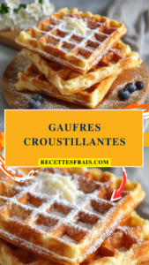 Gaufres croustillantes