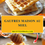 Gaufres maison au miel