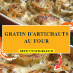 Gratin d'artichauts au four