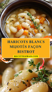 Haricots blancs mijotés façon bistrot