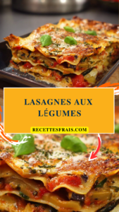 Lasagnes aux légumes