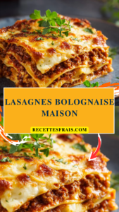 Lasagnes bolognaise maison