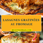 Lasagnes gratinées au fromage