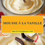 Mousse à la vanille