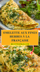 Omelette aux fines herbes à la française