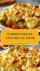 Parmentier de légumes au four