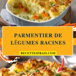 Parmentier de légumes racines