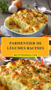 Parmentier de légumes racines
