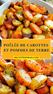Poêlée de carottes et pommes de terre