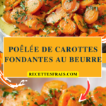 Poêlée de carottes fondantes au beurre
