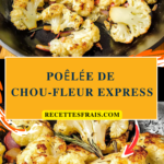 Poêlée de chou-fleur express