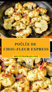 Poêlée de chou-fleur express
