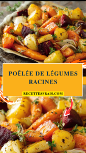 Poêlée de légumes racines