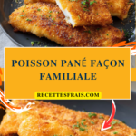 Poisson pané façon familiale