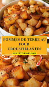 Pommes de terre au four croustillantes