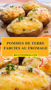 Pommes de terre farcies au fromage