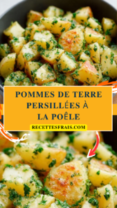 Pommes de terre persillées à la poêle