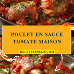 Poulet en sauce tomate maison