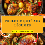 Poulet mijoté aux légumes