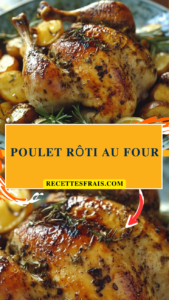 Poulet rôti au four