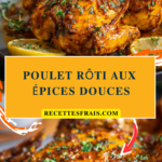 Poulet rôti aux épices douces