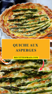 Quiche aux asperges