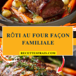 Rôti au four façon familiale