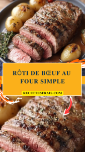 Rôti de bœuf au four simple