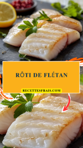 Rôti de flétan