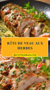 Rôti de veau aux herbes