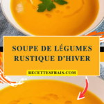 Soupe de légumes rustique d’hiver