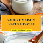 Yaourt maison nature facile