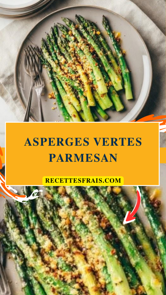 Asperges vertes parmesan