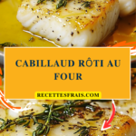 Cabillaud rôti au four