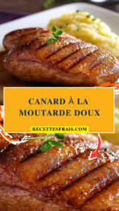 Canard à la moutarde doux
