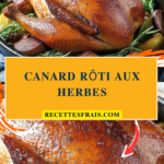 Canard rôti aux herbes