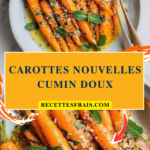 Carottes nouvelles cumin doux