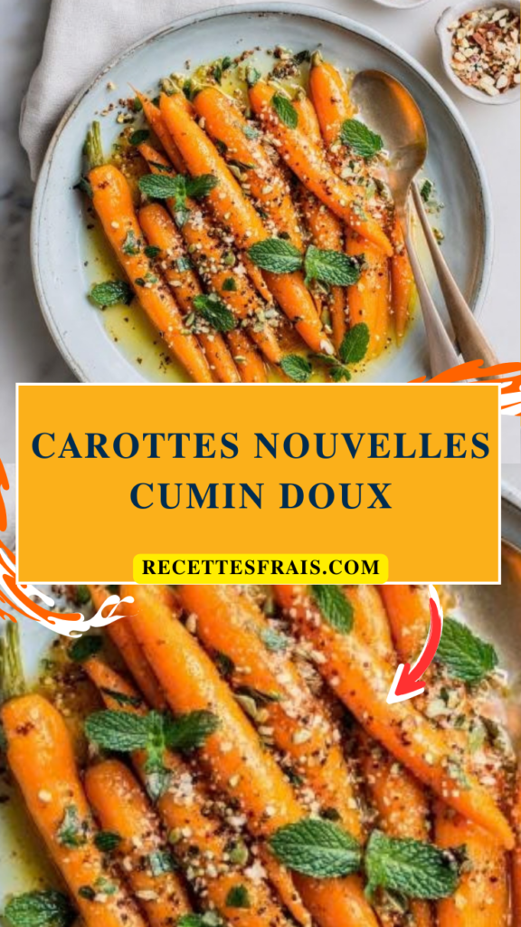 Carottes nouvelles cumin doux