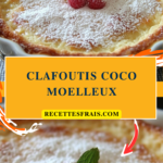 Clafoutis coco moelleux