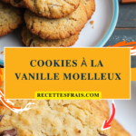 Cookies à la vanille moelleux