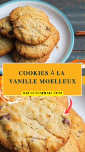 Cookies à la vanille moelleux