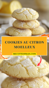 Cookies au citron moelleux