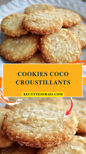 Cookies coco croustillants