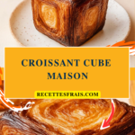 Croissant cube maison