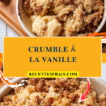 Crumble à la vanille