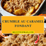 Crumble au caramel fondant